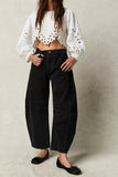 90s fashion 2024 Hot Sale Wide Leg Loose Jeans Women's Washed Denim