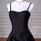 pirates vs sailors drees to impress French Style Light Luxury Dress TikTok New French Style Black Strap Slim Fit Dress Student Banquet Evening Dress