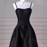 pirates vs sailors drees to impress French Style Light Luxury Dress TikTok New French Style Black Strap Slim Fit Dress Student Banquet Evening Dress