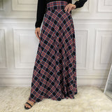 Picsgirl outfit inspo fall Fashion Casual Waist Slimming Scottish Skirt