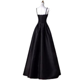 pirates vs sailors drees to impress French Style Light Luxury Dress TikTok New French Style Black Strap Slim Fit Dress Student Banquet Evening Dress