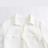 2000s fashion 2024 Spring New Women's Style Shirt Collar Belt Decoration Long Dress 