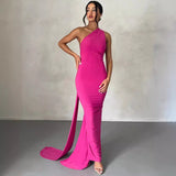 movie premiere dress to impress Women's Clothing 2024 Summer New Sexy Slim-Fit Backless Pleated Hollow-out Strap Long Dress