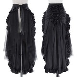 dress to impress codes plus Size Women Steampunk Gothic Wrap Skirt Victorian Ruffled Pirate Skirt