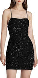 pop culture dress to impress Women's Shiny Velvet Sequin Low round Neck Tight Dress Short Pompom Dress