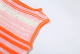 PICSGIRL  -  Sexy Summer Crochet Women 2 Piece Set Thin Beach Vacation Hollow Tank Tops+Shorts Stretch Matching Streetwear Outfits