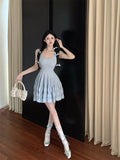 PICSGIRL  -  2024 New Female Clothing Woman Clothe Women Dress Evening Party Elegant Dresses Prom Dress Summer Hollowed Out Casual Tank Dress