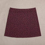 PICSGIRL  -   party look snspos Pink Leopard Print - Silent Hill 2 Maria Style Mini Skirt luxury women's skirt Kawaii