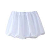 PICSGIRL  -  Women's Fashion Balloon Skirt Pants Vintage High Waist Women's Chic Ladies Wipe Mini Skirt