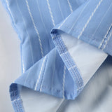PICSGIRL  -  Office Ladies Casual Striped Blouse Elegant Basic Turn-Down Collar Long Sleeve Shirts Women Spring Autumn Streetwear