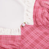 PICSGIRL  -  Two-Piece Set Plaid Print Y2K Sexy Camisole and Shorts Outfits for Women Clubwear 90s Fashion Korean Summer Suits