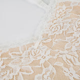 PICSGIRL  -  Fashion Lace Sheer Sexy Camisole Dresses Sleeveless Skinny Simple Hotsweet Elegant Mini Dresses