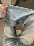 PICSGIRL  -  Vintage Y2k 2000s Baggy Jeans Woman Harajuku Korean Fashion Denim Pants Casual Classic Basic Retro Loose Trousers Autumn