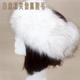 PICSGIRL  -  Winter Thick Furry Hairband Fluffy Russian Faux Fur Women Girl Fur Headband Hat Winter Outdoor Earwarmer Ski Hats Hot