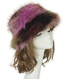 PICSGIRL  -  New Autumn and Winter Plush Imitation Fox Fur Basin Hat Ski Hat Fisherman Hat Warm Fur Furry Imitation Fur Women's Hat