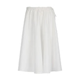 PICSGIRL  -  Skirt Lace-Up French Style Fairy Solid Color Women'S Loose Long Skirt That Covers The Flesh And Looks Slimming Leisure Skirt