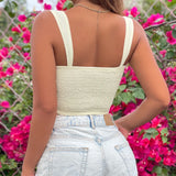 PICSGIRL  -  Sexy Crop Tops Women Summer Lace-up Backless Camis Fashion Slim Short Shirts and Blouses Streetwear Top for Girl