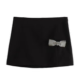 PICSGIRL  -  High Waist Skirt Women's Skirts Spring Summer Mini Bow Skirt New In  Elegant Designer Skirt Luxury ﻿Streetwear