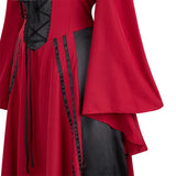 PICSGIRL  -  Renaissance Costumes for Women Medieval Dress Irish Halloween Costume for Women Pirate Dresses