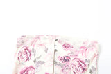 PICSGIRL  -  Sweet 2Piece Set Women Flower Print Single-Breasted Metal Buckle Wrap Mini Top+Patchwork Lace Folds Skirt Matching Suits