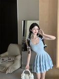 PICSGIRL  -  2024 New Female Clothing Woman Clothe Women Dress Evening Party Elegant Dresses Prom Dress Summer Hollowed Out Casual Tank Dress