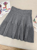 PICSGIRL  -  New Autumn Women's Knitted Three Pieces Sets Chic Office Ladies Pullover Sweater + High Waist Pleated Skirt Suits