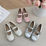 PICSGIRL  -  New Butterfly-knot Women Flat Shoes Fashion Shallow Ladies Mary Jane Ballerinas Flat Heel Casual Ballet Shoes