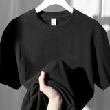 PICSGIRL  -  Summer Pure Cotton Women Top Short Sleeved Spring and Autumn Inner Matching Loose Bottomed Shirt Korean Shoulder White T-shirt