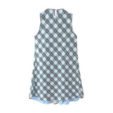 PICSGIRL  -  Summer Elegant Women's Plaid Splicing Bowknot Sleeveless Dress 2024 New Casual Fashion Classic Loose Sexy Mini Dresses