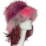 PICSGIRL  -  New Autumn and Winter Plush Imitation Fox Fur Basin Hat Ski Hat Fisherman Hat Warm Fur Furry Imitation Fur Women's Hat