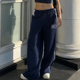 PICSGIRL  -  Y2k Vintage Women Sweatpants Korean Fashion Oversized Jogging Casual Pants Wide Leg Streetwear Baggy Trousers Autumn