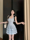 PICSGIRL  -  2024 New Female Clothing Woman Clothe Women Dress Evening Party Elegant Dresses Prom Dress Summer Hollowed Out Casual Tank Dress