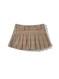 PICSGIRL  -  Summer Ladies Y2k Style Summer Pleated Short Skirt 2024 Girls Spring Fashion Plaid Print High Wiast Mini Skirts