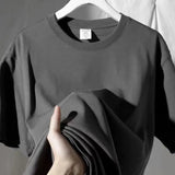 PICSGIRL  -  Summer Pure Cotton Women Top Short Sleeved Spring and Autumn Inner Matching Loose Bottomed Shirt Korean Shoulder White T-shirt