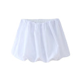 PICSGIRL  -  Women's Fashion Balloon Skirt Pants Vintage High Waist Women's Chic Ladies Wipe Mini Skirt