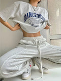 PICSGIRL  -  Sports Women Sweatpants Casual Joggers Pants Harajuku Hip Hop Korean Fashion Y2k Female Wide Leg Trousers Streetwear Loose