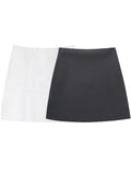 PICSGIRL  -  Spring Women Fashion Mini Skirts Casual Elastic High Waist Short Skirt Female Elegant Solid Slim Fit Pencil Wrap Skirts