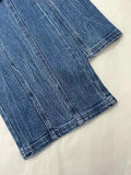 PICSGIRL  -  2024 Summer Straight Jeans Women Basic High Waist Streetwear Denim Pants Ladies Blue Jeans For Women