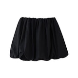 PICSGIRL  -  Women's Fashion Balloon Skirt Pants Vintage High Waist Women's Chic Ladies Wipe Mini Skirt